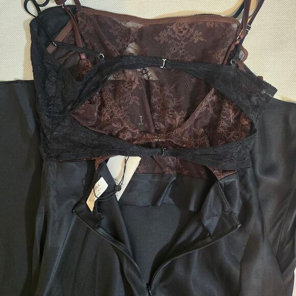 BEC & BRIDGE Black Chocolate Amoras Cut Out Maxi Dress Sz 10 NWT - Picture 7 of 10